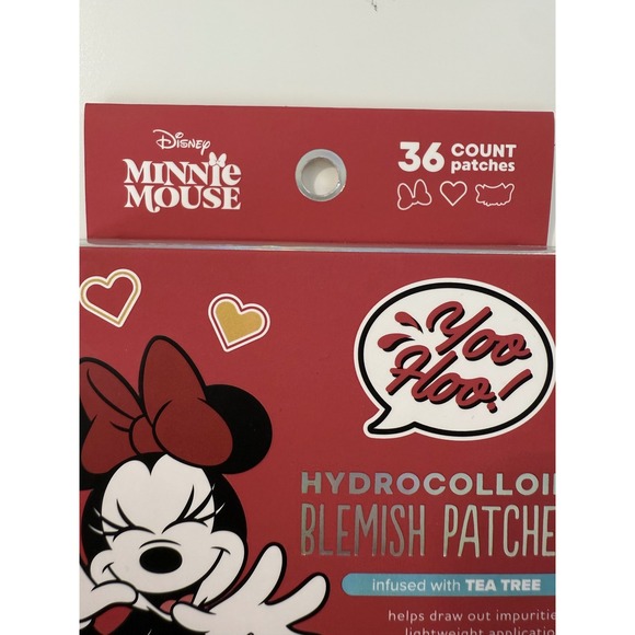Disney Minnie Mouse Bundle | Eye Masks | Blemish Patches | BFF Bracelet Set NEW - Picture 6 of 7
